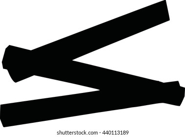 Folding rule icon