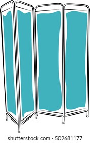 Folding screen
