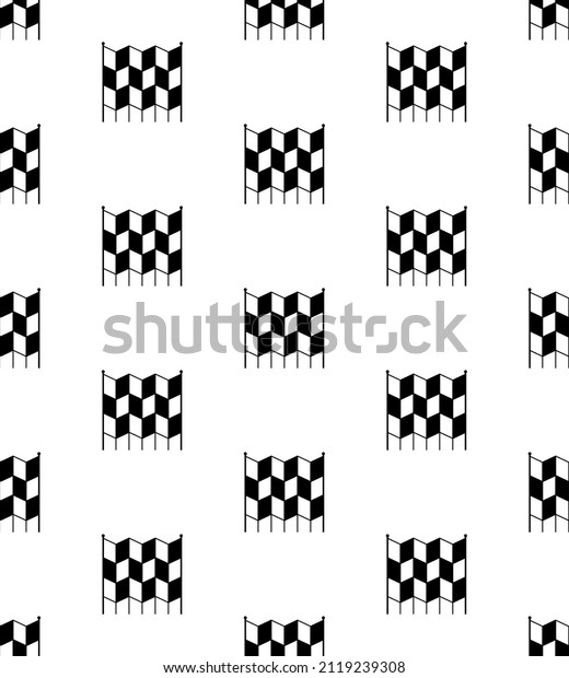 Folding Screen\
Divider Icon Seamless Pattern, Space Divider Into Separate Distinct\
Areas Vector Art\
Illustration