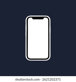 Folding screen smartphone vector illustration