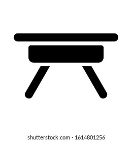 folding table icon isolated sign symbol vector illustration - high quality black style vector icons
