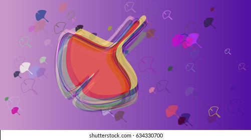 foliage background design