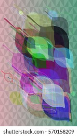 foliage elements background