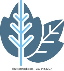 Foliage Glyph Two Colour Icon