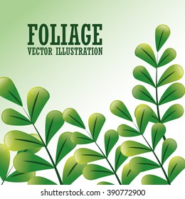 Foliage icon design