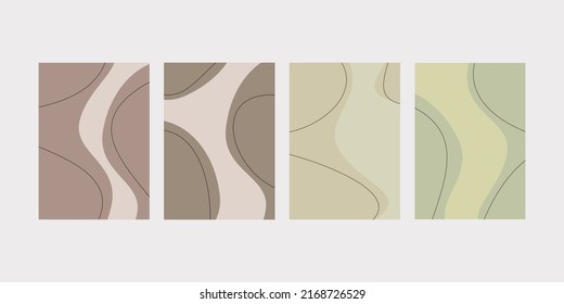 Foliage leaf plant stem organic hand drawn silhouette against yellow background vertical.