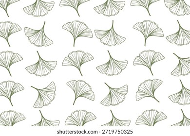 folhagem linha padrão de arte, arte, papel de parede folha