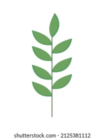 icono de naturaleza foliage aíslado