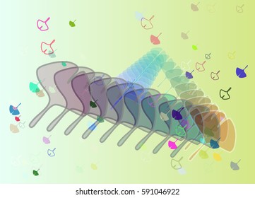 foliage pattern art
