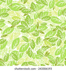 Foliage Seamless pattern background