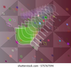foliage texture art