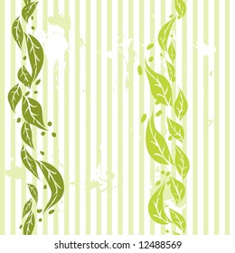 Foliage wallpaper, seamless