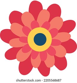 folk art flower vector background