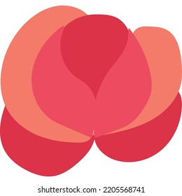 folk art flower vector background