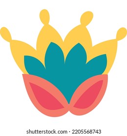 fondo vectorial de flores de arte folclórico