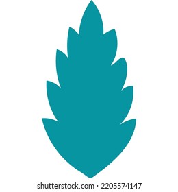 folk art flower vector design  