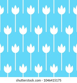Folk art pattern in Scandinavian, Nordic style