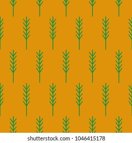 Folk art pattern in Scandinavian, Nordic style