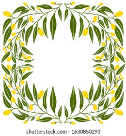 Folk art  pattern in Scandinavian style.Floral, birds, leaves vector illustration