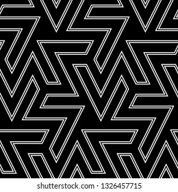 Folk backdrop. Tribal background.Geometric wallpaper. Ethnic ornament. Figures image. Mosaics motif. Digital paper, web design, textile print. Seamless pattern. Vector art work.