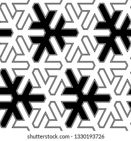 Folk backdrop.Tribal background. Figures image. Mosaics motif. Digital paper, web design, textile print. Geometric wallpaper.Seamless pattern. Ethnic ornament. Vector art work