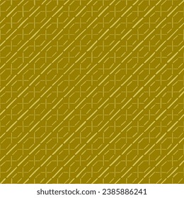 folk decorative art. ornament of hand drawn stripes. vector seamless pattern. green geometric repetitive background. fabric swatch. wrapping paper. continuous design template for linen, home decor