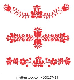 folk embroidery pattern