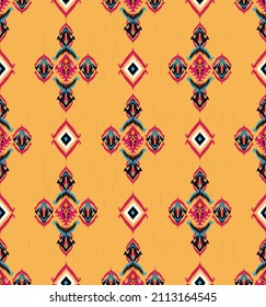 Folk embroidery,ethnic abstract .Seamless geometric pattern in tribal, and Mexican style.Aztec geometric art ornament print.Design for carpet,wallpaper,clothing,wrapping,fabric,cover,textile