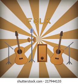 folk  music instruments