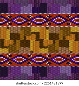  Folk ornament, national pattern, ethnic embroidery, ornamental texture, traditional geometric motives of the tribes of the Australian continent.