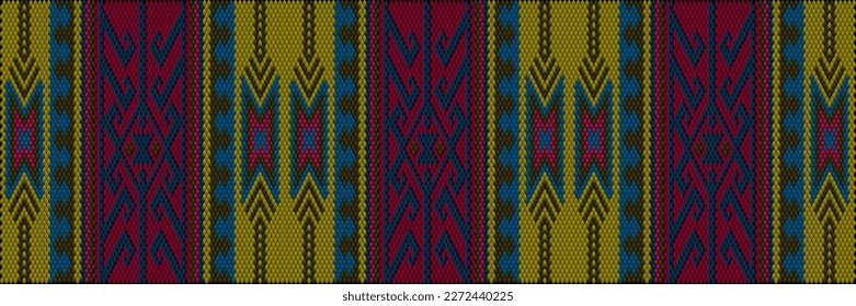  Folk ornament, national pattern, ethnic embroidery, ornamental texture, traditional geometric motives of the tribes of the Australian continent.