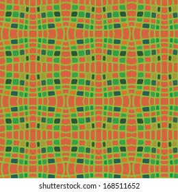Folk retro pattern. Abstract background.