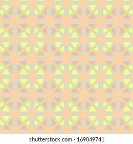 Folk retro pattern. Abstract background.