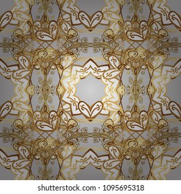 Folk style. The elegant the template for fashion prints. Amazing seamless floral pattern with bright gradient flowers and leaves on a white, blue, black, and green colors. Modern floral background.