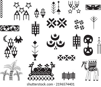 Folk traditions and customs of a country's culture and civilization