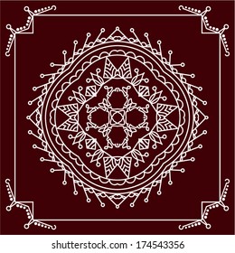 Folk, Tribal Design, Motif, Wall Painting
