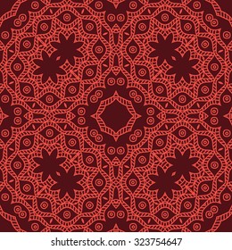 Folk, Tribal Design, Motif, Wall Painting Vector Art