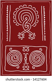 Folk (tribal Designs, Motif)