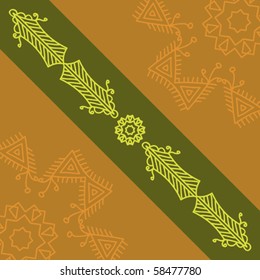 Folk, Tribal Designs, Motif, Wall Painting