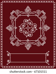 Folk, Tribal Designs, Motif, Wall Painting