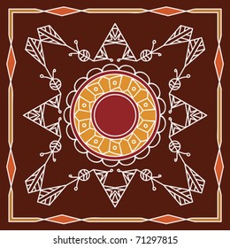 Folk, Tribal Designs, Motif, Wall Painting