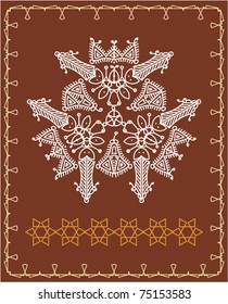 Folk, Tribal Designs, Motif, Wall Painting