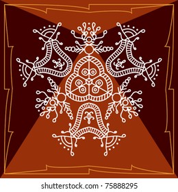 Folk, Tribal Designs, Motif, Wall Painting