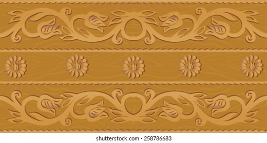 17,848 Carved wood pattern Stock Vectors, Images & Vector Art ...