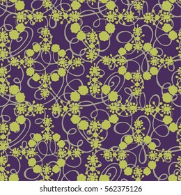 Folklore beautiful lace,with an openwork pattern.