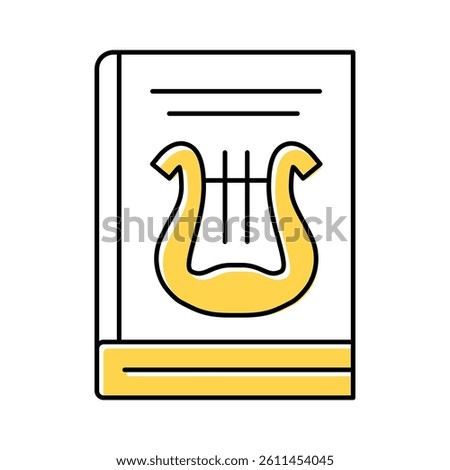 folklore genre color icon vector. folklore genre sign. isolated symbol illustration