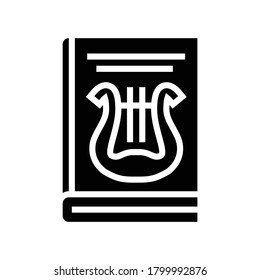 folklore genre glyph icon vector. folklore genre sign. isolated contour symbol black illustration