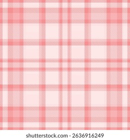Folclore tartan vetor cheque, escócia xadrez padrão têxtil. Textura gráfica fundo tecido sem costura na paleta de cores claras e vermelhas.