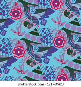 folklorist flower power design