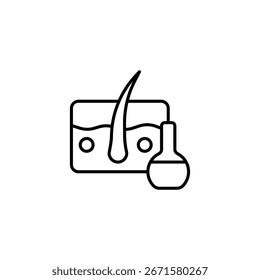 Follicle Science And Elixir Concept For Healthcare And Dermatology Procedures